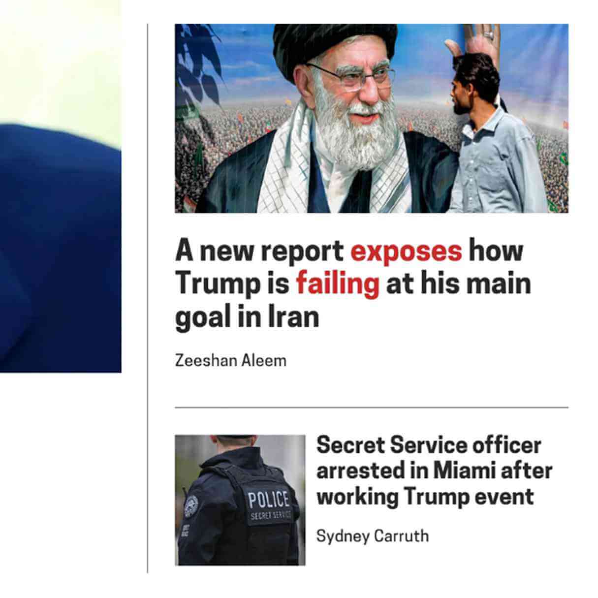 Most of the evidence supports “promote a point of view,” including the image choices, the word choices, and the number of stories coming from the same point of view